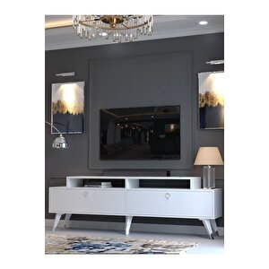 Festival Tv Sehpası Silver S23010-1 Beyaz