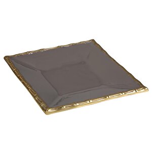 Vitale Servis Tabağı 25*25*2 Cm Ak.iv0217