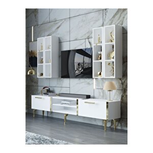 Festival Tv Ünitesi G3001-1-y1-d1 Gold Beyaz