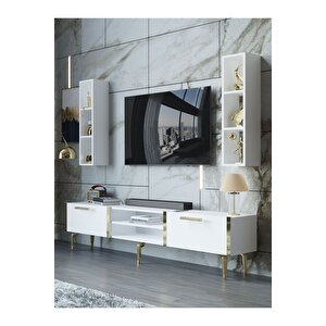 Festival Tv Ünitesi G3000-1-y1-d1 Gold Beyaz