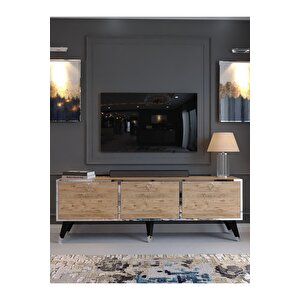 Festival Silver Tv Sehpası Sp-m1001-4 Antrasit Minifiks Bağlantı