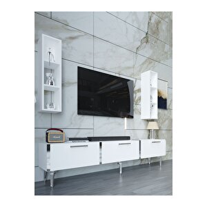 Festival Tv Ünitesi S3004-1-y1-d1 Silver Beyaz