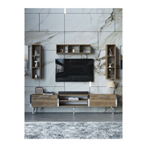 Festival Tv Ünitesi S3006-2-y1-d1 Silver Ceviz