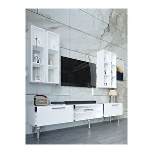 Festival Tv Ünitesi S3001-1-y1-d1 Silver Beyaz