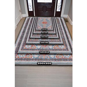 Homshtag Omg Etnik Desenli Halı Geometrik Salon Halısı Çok Renkli Oturma Odası Halısı Bordürlü Halı