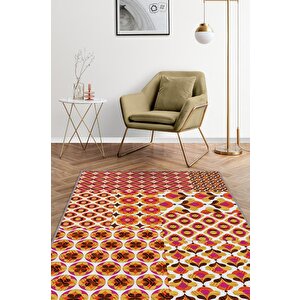 Homshtag Olumlu Ol Etnik Desenli Halı Geometrik Salon Halısı Çok Renkli Oturma Odası Halısı