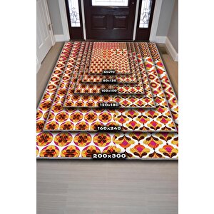Homshtag Olumlu Ol Etnik Desenli Halı Geometrik Salon Halısı Çok Renkli Oturma Odası Halısı