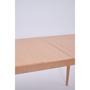 Kayın Boyalı Mdf Mutfak Masası 80x130