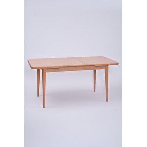 Kayın Boyalı Mdf Mutfak Masası 80x130