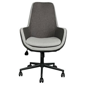 Bürocci Comfort Metal Ayaklı Ofis Koltuğu-i̇ki Ton Gri-2244b1110 Antrasit