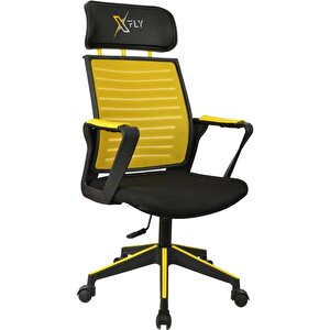 Xfly Plastik Ayaklı Oyuncu Koltuğu - Sarı File - 2395d0551 Sarı