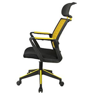 Xfly Plastik Ayaklı Oyuncu Koltuğu - Sarı File - 2395d0551