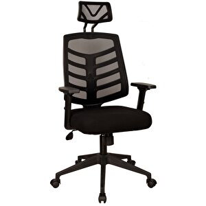 Bürocci Quattro Fileli Müdür Koltuğu-siyah File-2350b0541 Siyah