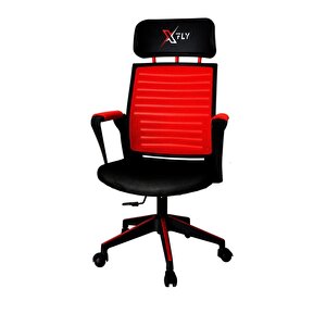 Xfly Plastik Ayaklı Oyuncu Koltuğu - Kırmızı File - 2395d0545 Kırmızı