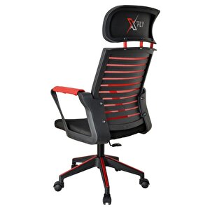 Xfly Plastik Ayaklı Oyuncu Koltuğu - Kırmızı File - 2395d0545