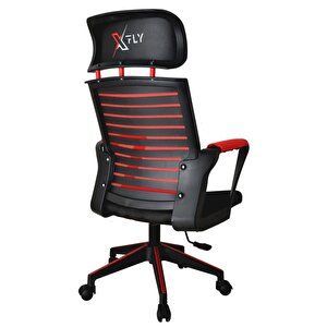Xfly Plastik Ayaklı Oyuncu Koltuğu - Kırmızı File - 2395d0545