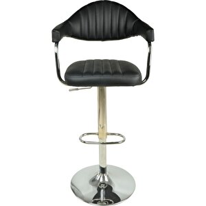 Bürocci Bar Sandalyesi-siyah-9600s0101 Siyah