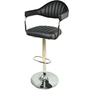 Bürocci Bar Sandalyesi-siyah-9600s0101 Siyah