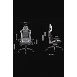 Zio Venom Jet Black Keten Oyuncu Koltuğu -1565b1110