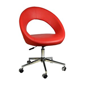 Bürocci Miranda Metal Ayaklı Çalışma Koltuğu-kırmızı-2222k0116 Kırmızı