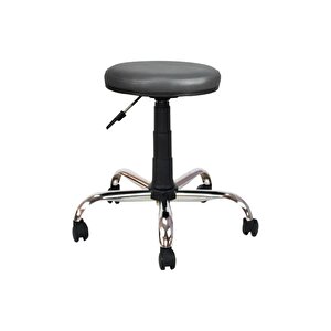 Bürocci Metal Ayaklı Tabure-gri-2999d0125 Gri