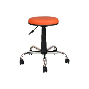 Bürocci Metal Ayaklı Tabure-turuncu-2999d0123 Turuncu