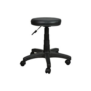Bürocci Plastik Ayaklı Tabure-siyah-2999g0101 Siyah