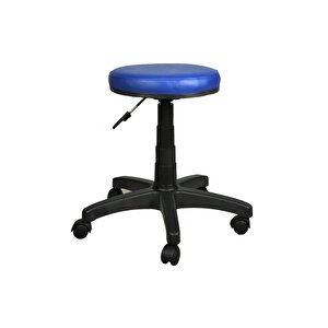 Bürocci Plastik Ayaklı Tabure-lacivert-2999g0103 Lacivert