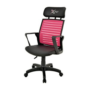 Xfly Plastik Ayaklı Oyuncu Koltuğu-pembe File-2390c0548 Pembe