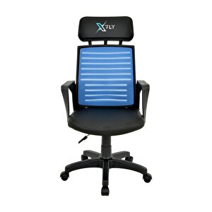 Xfly Plastik Ayaklı Oyuncu Koltuğu-mavi File-2390c0542 Mavi