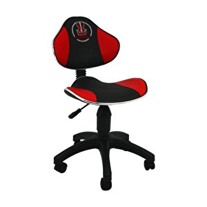 Comodo Mini Plastik Ayaklı Çalışma Koltuğu-kırmızı-9550b0116 Kırmızı