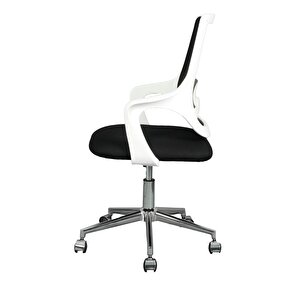 Bürocci Enzo White Fileli Çalışma Koltuğu-siyah File-2376a0541