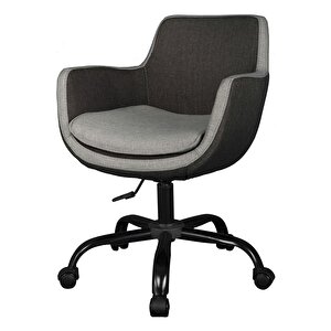 Bürocci Comfort Metal Ayaklı Çalışma Koltuğu- Gri Kumaş-2244t1110 Antrasit