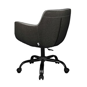 Bürocci Comfort Metal Ayaklı Çalışma Koltuğu- Gri Kumaş-2244t1110