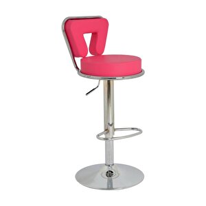 Bürocci Virago Bar Sandalyesi - Pembe Deri - 9540s0120 Pembe