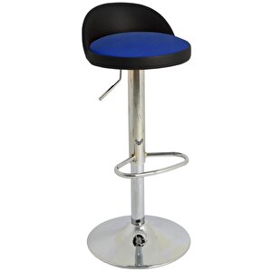 Bürocci Jack Bar Sandalyesi - Lacivert Deri - 9560s0103 Lacivert