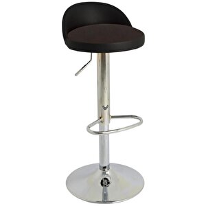 Bürocci Jack Bar Sandalyesi - Kahverengi Deri - 9560s0121 Kahverengi