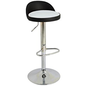 Bürocci Jack Bar Sandalyesi - Beyaz Deri - 9560s0109 Beyaz