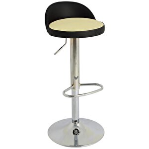 Bürocci Jack Bar Sandalyesi - Krem Deri - 9560s0115 Krem