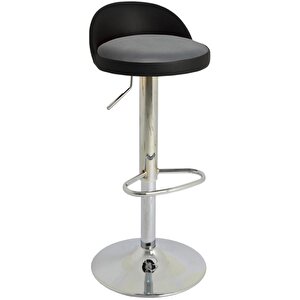 Bürocci Jack Bar Sandalyesi - Gri Deri - 9560s0125 Gri