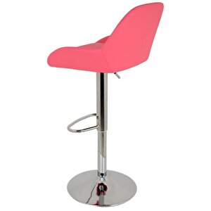 Bürocci Texas Bar Taburesi - Pembe Deri - 9506s0120