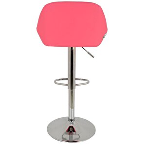 Bürocci Texas Bar Taburesi - Pembe Deri - 9506s0120