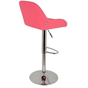 Bürocci Texas Bar Taburesi - Pembe Deri - 9506s0120