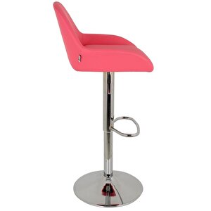 Bürocci Texas Bar Taburesi - Pembe Deri - 9506s0120