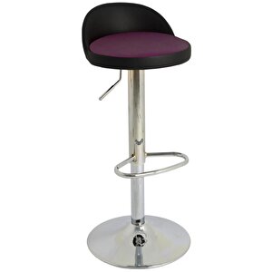 Bürocci Jack Bar Sandalyesi - Mor Deri - 9560s0124 Mor