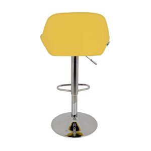 Bürocci Texas Bar Taburesi - Sarı Deri - 9506s0113