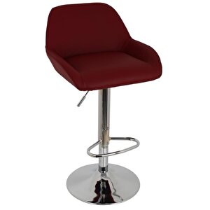 Bürocci Texas Bar Taburesi - Kahverengi Deri - 9506s0121 Kahverengi