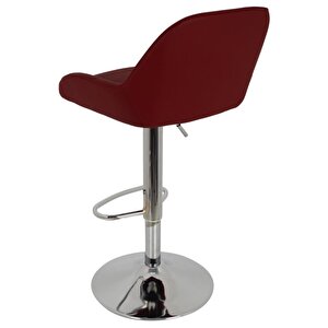 Bürocci Texas Bar Taburesi - Kahverengi Deri - 9506s0121 Kahverengi