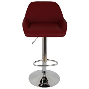 Bürocci Texas Bar Taburesi - Kahverengi Deri - 9506s0121 Kahverengi