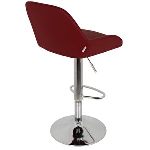 Bürocci Texas Bar Taburesi - Kahverengi Deri - 9506s0121